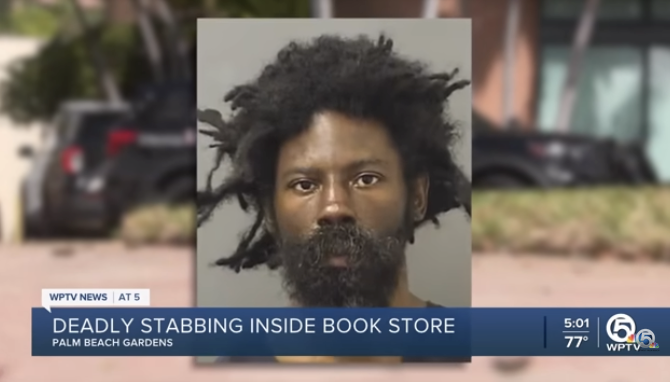 alleged homeless stabber mugshot